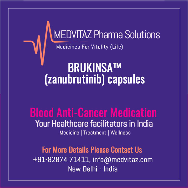 BRUKINSA (zanubrutinib) capsules, for oral use. Initial U.S. Approval: 2019