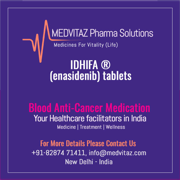 IDHIFA (enasidenib) tablets, for oral use. Initial U.S. Approval: 2017