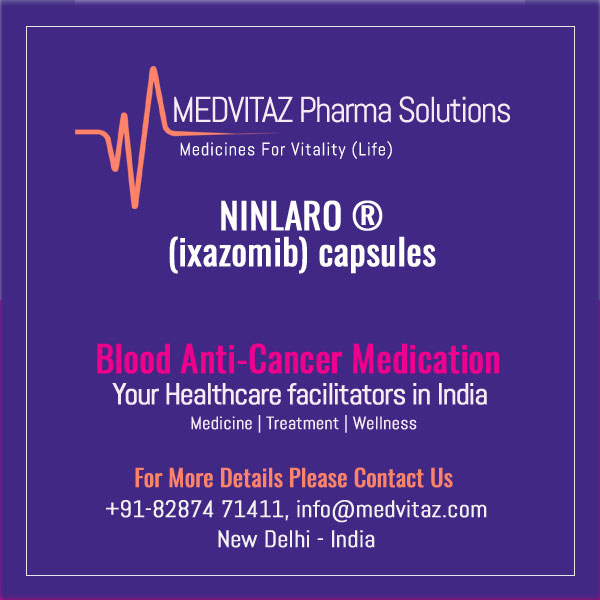 NINLARO (ixazomib) capsules, for oral use. Initial U.S. Approval: 2015