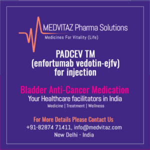 PADCEV (enfortumab vedotin-ejfv) for injection, for intravenous use. Initial U.S. Approval: 2019