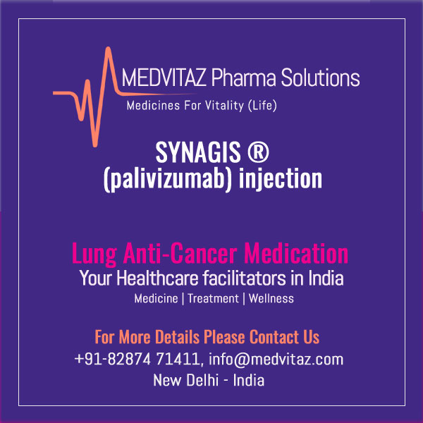 SYNAGIS ® (palivizumab) injection
