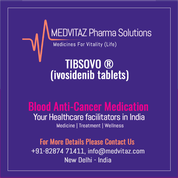 TIBSOVO (ivosidenib tablets), for oral use. Initial U.S. Approval: 2018