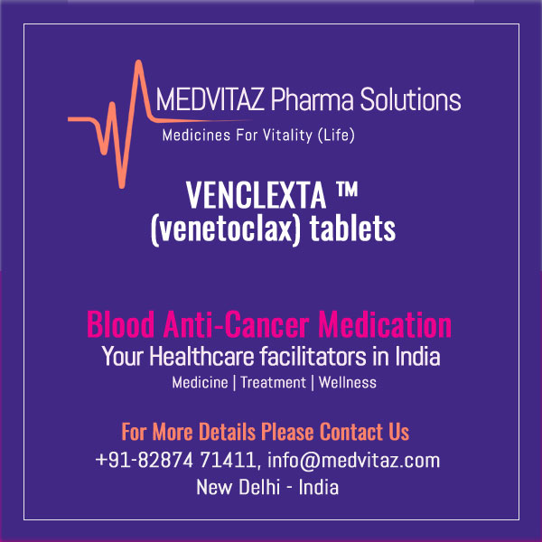 VENCLEXTA (venetoclax) tablets, for oral use. Initial U.S. Approval: 2016
