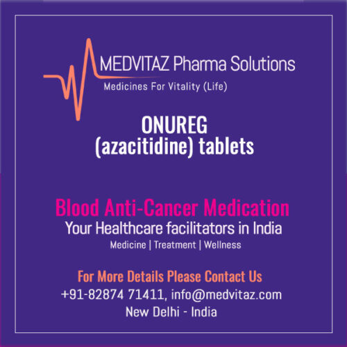 ONUREG (azacitidine) tablets Price In India