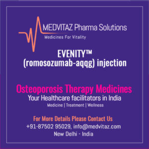 EVENITY (romosozumab-aqqg) injection Price & Cost In India