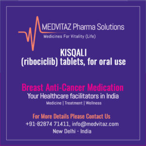 KISQALI (ribociclib) tablets Cost and Price In India