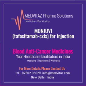 MONJUVI (tafasitamab-cxix) for injection price In Inida
