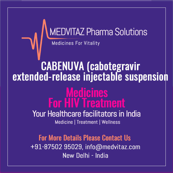 CABENUVA (cabotegravir injectable suspension)