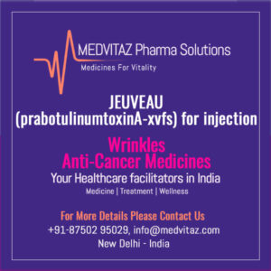 JEUVEAU (prabotulinumtoxinA-xvfs) for injection Delhi India