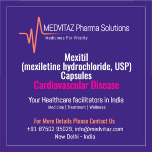 Mexitil (mexiletine hydrochloride, USP) Capsules Delhi India