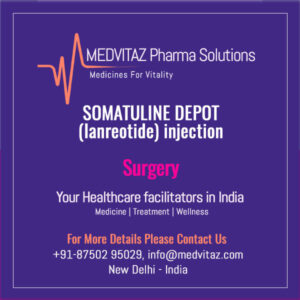 SOMATULINE DEPOT (lanreotide) injection Delhi India