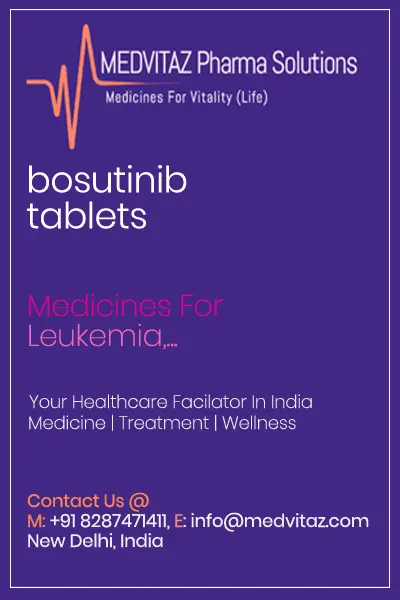 bosutinib Tablets Cost Price In India