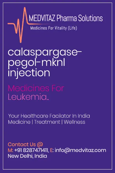 calaspargase pegol-mknl for injection Cost Price In India