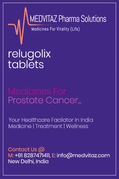 relugolix tablets Cost Price In India