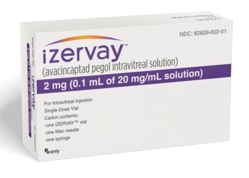 IZERVAY (avacincaptad pegol) intravitreal solution Cost Price In Delhi India