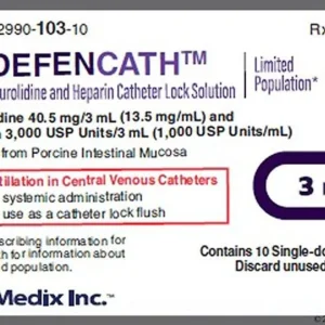 DEFENCATH (taurolidine, heparin) supplier price India